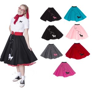 1950s Adult Poodle Skirt Costume for Women