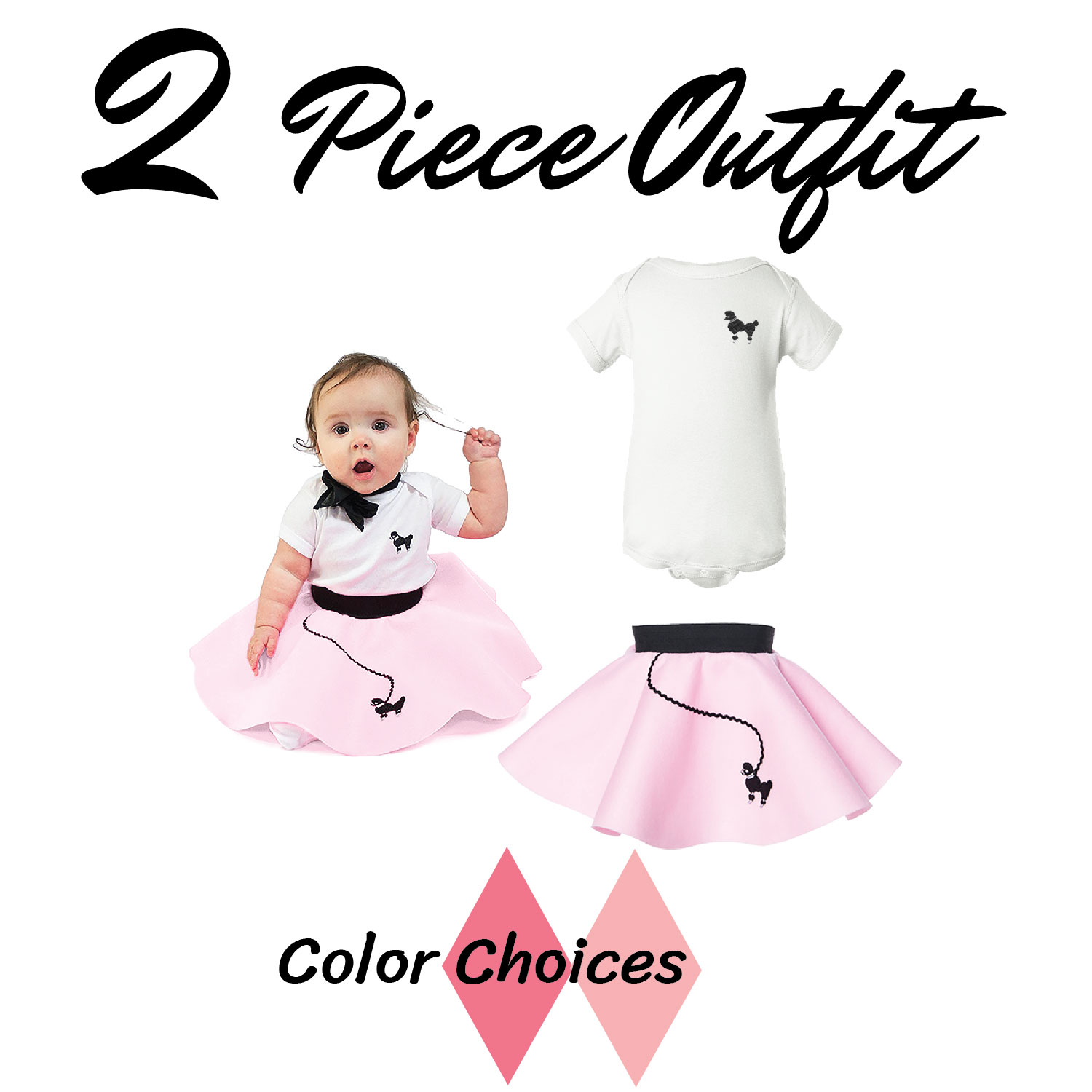 Baby poodle skirt sale